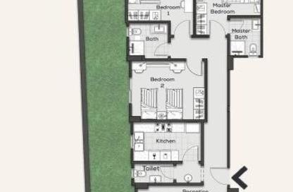 Apartment - 3 Bedrooms - 3 Bathrooms for sale in Bait Alwatan - The 5th Settlement - New Cairo City - Cairo