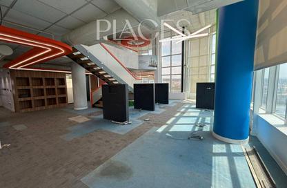 Office Space - Studio - 3 Bathrooms for rent in Bank Center Street - South Teseen St. - The 5th Settlement - New Cairo City - Cairo