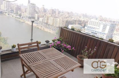 Apartment - 3 Bedrooms - 3 Bathrooms for rent in Al Gabalaya St. - Zamalek - Cairo
