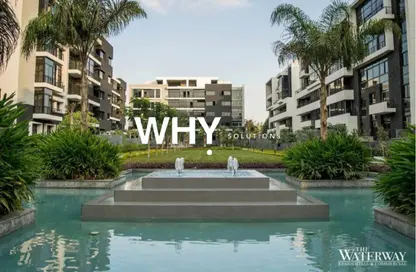 Apartment - 3 Bedrooms - 2 Bathrooms for sale in The Water Way - North Investors Area - New Cairo City - Cairo