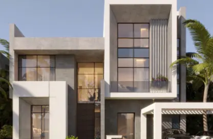 Twin House - 4 Bedrooms - 4 Bathrooms for sale in Saada Compound - New Cairo City - Cairo