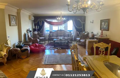Apartment - 3 Bedrooms - 3 Bathrooms for sale in Al Horreya Road - Saba Basha - Hay Sharq - Alexandria
