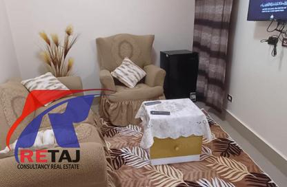 Apartment - Studio - 1 Bathroom for rent in Mohamed Naguib Axis - Abou El Houl - New Cairo City - Cairo
