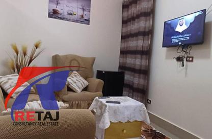 Apartment - Studio - 1 Bathroom for rent in Mohamed Naguib Axis - Abou El Houl - New Cairo City - Cairo