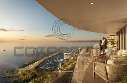 شقق فندقية - غرفة نوم - 2 حمامات للبيع في المونت جلاله - العين السخنة - السويس