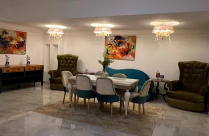 Duplex - 4 Bedrooms - 4 Bathrooms for rent in Ganoob El Acadimia - New Cairo City - Cairo