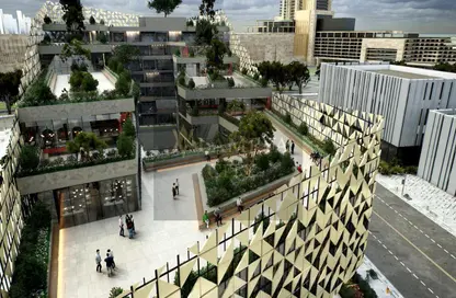 Office Space - 3 Bedrooms - 1 Bathroom for sale in Il Cuore Verde - Financial District - New Capital City - Cairo