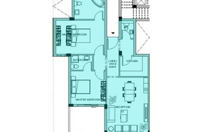 Apartment - 2 Bedrooms - 3 Bathrooms for sale in White Residence - 5th Settlement Compounds - The 5th Settlement - New Cairo City - Cairo
