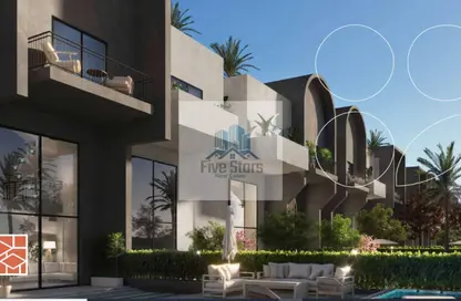 تاون هاوس - 4 غرف نوم - 3 حمامات للبيع في شارع حوض 16 فرعي - الحزام الاخضر - مدينة 6 أكتوبر - الجيزة