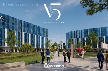 Office Space - 1 Bedroom - 1 Bathroom for sale in Smart Village - Cairo Alexandria Desert Road - 6 October City - Giza