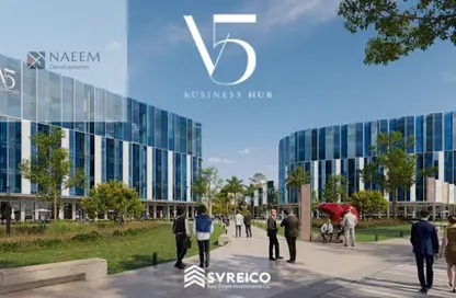 Office Space - 1 Bedroom - 1 Bathroom for sale in Smart Village - Cairo Alexandria Desert Road - 6 October City - Giza