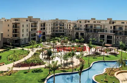 Apartment - 3 Bedrooms - 2 Bathrooms for rent in October Plaza - 6 October Compounds - 6 October City - Giza
