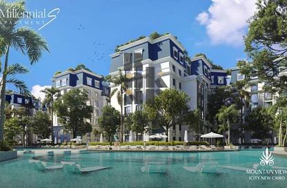 iVilla - 2 Bedrooms - 3 Bathrooms for sale in Mountain View iCity - 5th Settlement Compounds - The 5th Settlement - New Cairo City - Cairo
