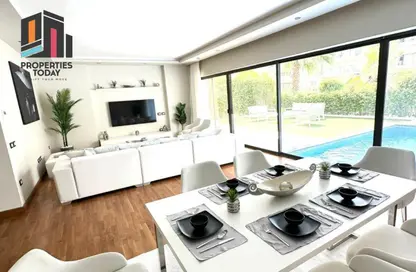 Apartment - 3 Bedrooms - 3 Bathrooms for rent in Lake View Residence - 5th Settlement Compounds - The 5th Settlement - New Cairo City - Cairo