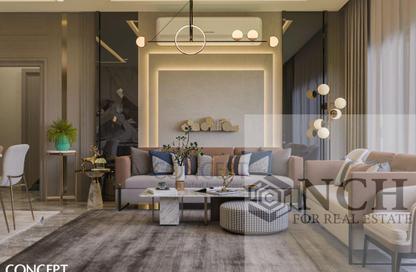 Apartment - 2 Bedrooms - 2 Bathrooms for sale in Lake View Residence - 5th Settlement Compounds - The 5th Settlement - New Cairo City - Cairo