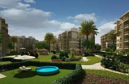 شقة - 3 غرف نوم - 2 حمامات للبيع في جاردن جيت - أشجار سيتي - طريق الواحات - مدينة 6 أكتوبر - الجيزة