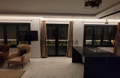 Apartment - 2 Bedrooms - 1 Bathroom for rent in American University Housing District - 5th Settlement Compounds - The 5th Settlement - New Cairo City - Cairo
