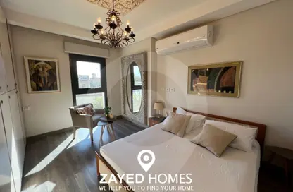 Apartment - 2 Bedrooms - 3 Bathrooms for rent in Park Side Residence - Zed Towers - Sheikh Zayed Compounds - Sheikh Zayed City - Giza