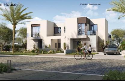 Twin House - 3 Bedrooms - 3 Bathrooms for sale in Solana - New Zayed City - Sheikh Zayed City - Giza