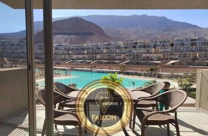 Chalet - 2 Bedrooms - 2 Bathrooms for sale in IL Monte Galala - Al Ain Al Sokhna - Suez