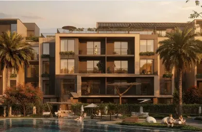 Apartment - 2 Bedrooms - 2 Bathrooms for sale in Green Revolution - Sheikh Zayed Compounds - Sheikh Zayed City - Giza