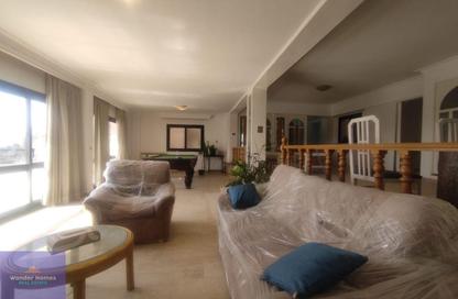 Apartment - 4 Bedrooms - 3 Bathrooms for rent in Al Sadd Al Aaly St. - Maadi - Hay El Maadi - Cairo