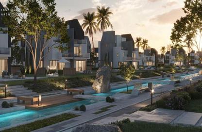 Villa - 5 Bedrooms - 5 Bathrooms for sale in Rivers - New Zayed City - Sheikh Zayed City - Giza