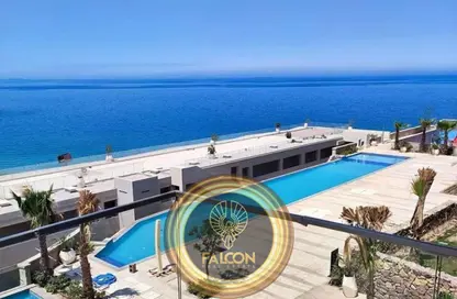 Chalet - 2 Bedrooms - 2 Bathrooms for sale in IL Monte Galala - Al Ain Al Sokhna - Suez