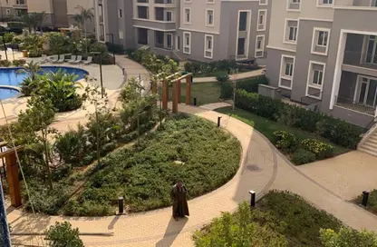 Apartment - 2 Bedrooms - 3 Bathrooms for rent in October Plaza - 6 October Compounds - 6 October City - Giza