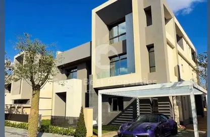 Twin House - 4 Bedrooms - 4 Bathrooms for sale in Saada Compound - New Cairo City - Cairo