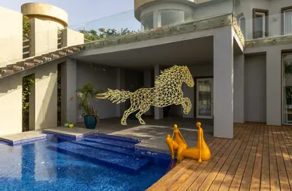 فيلا - 5 غرف نوم - 7 حمامات للايجار في الثورة الخضراء - كمبوندات الشيخ زايد - الشيخ زايد - الجيزة