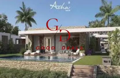 Chalet - 2 Bedrooms - 2 Bathrooms for sale in Azha North - Ras Al Hekma - North Coast