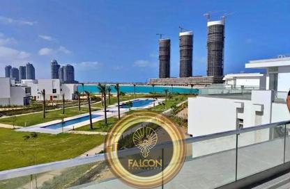 Apartment - 2 Bedrooms - 2 Bathrooms for sale in Mazarine - New Alamein City - Al Alamein - North Coast