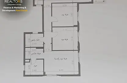 شقة - 3 غرف نوم - 3 حمامات للبيع في فيلدج ويست - كمبوندات الشيخ زايد - الشيخ زايد - الجيزة