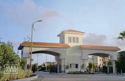 منزل مزدوج - 3 غرف نوم - 3 حمامات للبيع في اليكس ويست - كمبوندات الاسكندرية - الاسكندرية