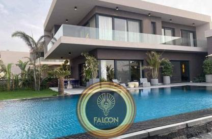 Villa - 5 Bedrooms - 4 Bathrooms for sale in Swan Lake Residence - 5th Settlement Compounds - The 5th Settlement - New Cairo City - Cairo
