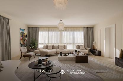 Apartment - 2 Bedrooms - 2 Bathrooms for sale in O West - 6 October Compounds - 6 October City - Giza
