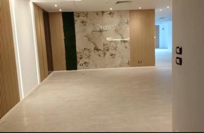 Office Space - Studio - 2 Bathrooms for rent in Bank Center Street - South Teseen St. - The 5th Settlement - New Cairo City - Cairo