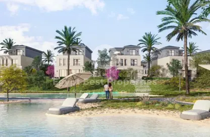 Apartment - 3 Bedrooms - 4 Bathrooms for sale in Saada Compound - New Cairo City - Cairo