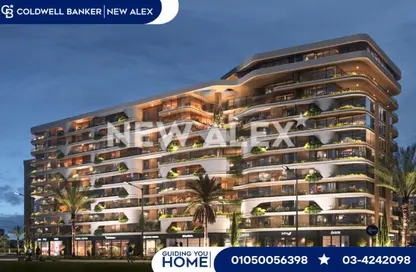 شقة - 2 غرف نوم - 2 حمامات للبيع في ذا وان - سموحة - حي شرق - الاسكندرية