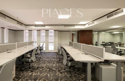 Office Space - Studio - 3 Bathrooms for rent in One Ninety Mall - South Teseen St. - The 5th Settlement - New Cairo City - Cairo