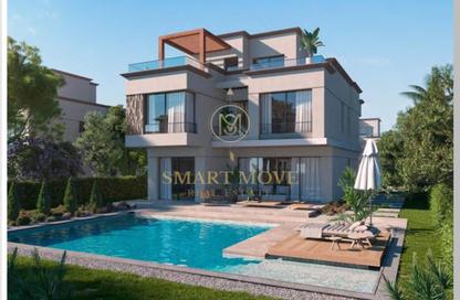 Townhouse - 3 Bedrooms - 5 Bathrooms for sale in Badya Palm Hills - 6 October Compounds - 6 October City - Giza