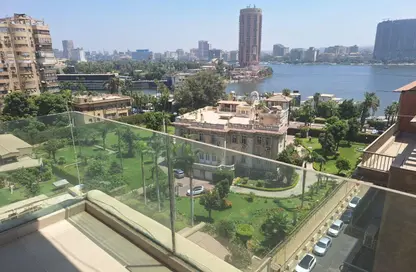 Apartment - 3 Bedrooms - 3 Bathrooms for rent in Nile St. - Dokki - Giza Apartment - 3 Bedrooms - 3 Bathrooms for rent in Nile St. - Dokki - Giza