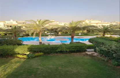 Twin House - 4 Bedrooms - 4 Bathrooms for sale in Al Patio 1 - North Investors Area - New Cairo City - Cairo