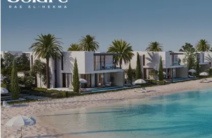 تاون هاوس - 3 غرف نوم - 3 حمامات للبيع في سولاري - راس الحكمة - الساحل الشمالي