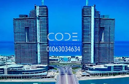 Apartment - 1 Bedroom - 1 Bathroom for sale in New Alamein City - Al Alamein - North Coast