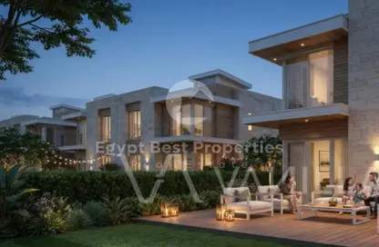 Villa - 3 Bedrooms - 3 Bathrooms for sale in Palm Hills New Cairo - 5th Settlement Compounds - The 5th Settlement - New Cairo City - Cairo