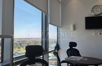Office Space - Studio - 1 Bathroom for rent in Hayati Residence - North Investors Area - New Cairo City - Cairo