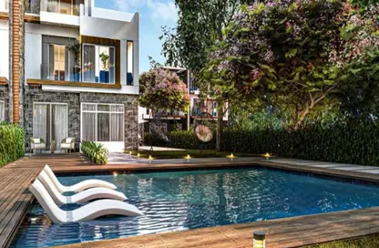 فيلا - 4 غرف نوم - 4 حمامات للبيع في ليك ويست - كمبوندات الشيخ زايد - الشيخ زايد - الجيزة