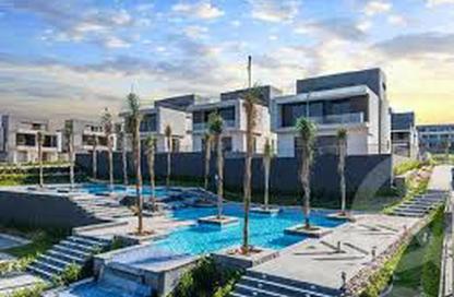 Twin House - 3 Bedrooms - 5 Bathrooms for sale in Al  Rabwa - Sheikh Zayed Compounds - Sheikh Zayed City - Giza